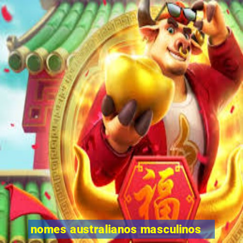 nomes australianos masculinos